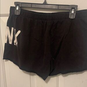 PINK Victoria's Secret Black Athletic Shorts